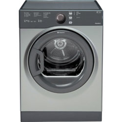 Hotpoint Aquarius TVFS73BGG Vented Tumble Dryer - Graphite